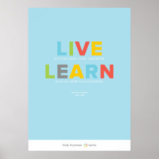 Poster Live and Learn