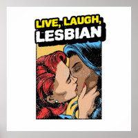 Live Laugh Lesbian
