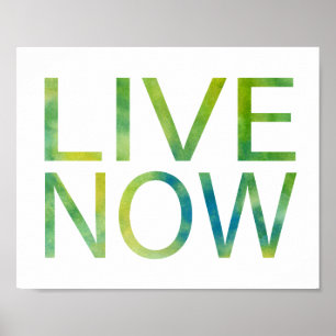 Poster Live Now
