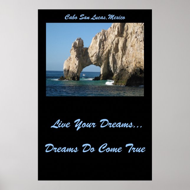 Poster Live Your Dreams (Devant)