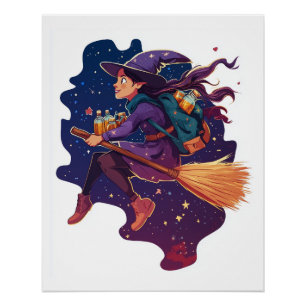Poster Livraison de potion de sorcière