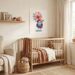 Poster Livre d'histoires personnalisé de Petit Magicien H