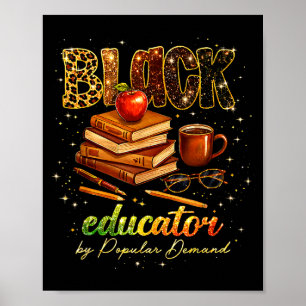 Poster Livre Mélanine Mois Noir Honorant le Passé Inspira