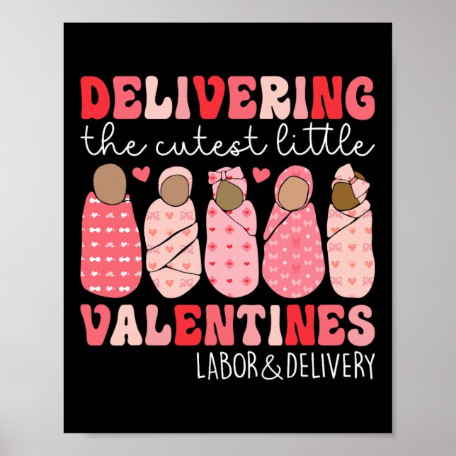 Poster Livrer Les Petites Valentines Les Plus Cuttes Labo (Devant)