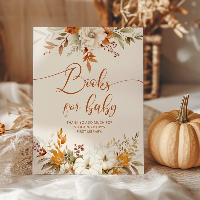 Poster Livres citrouilles de tombes en terre cuite pour b (Créateur téléchargé)