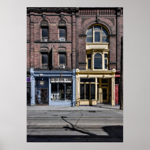 Poster Livres et Bistrots No 3 Version couleur