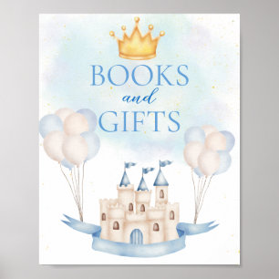 Poster Livres et cadeaux FairyTale Castle Crown Balloon P