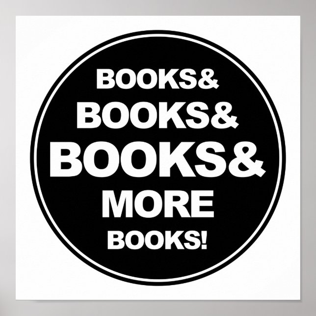 Poster Livres et livres (Devant)