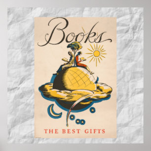 Poster LIVRES - les meilleurs cadeaux