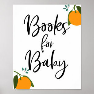 Poster Livres pour bébé