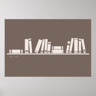 Poster livres pour le sage ou la lecture de l'avis d'aman
