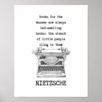 LIVRES pour les masses STINK citation de Nietzsche