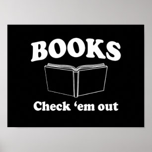 Poster Livres : Regardez-les dehors