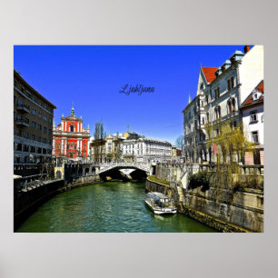 Poster Ljubljana, Slovénie