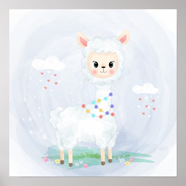 Poster Llama/Alpaca (Devant)