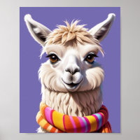 Llama enveloppé dans la chaleur : Épingle Édition