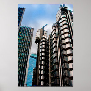Poster Lloyds Building Londres Angleterre Royaume-Uni