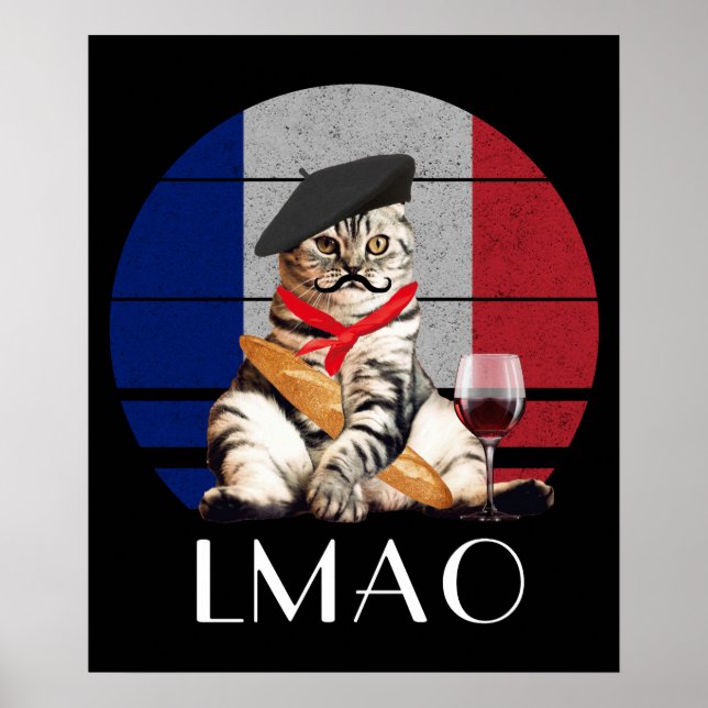 Poster LMAO Le Meow (Devant)