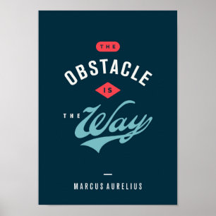 Poster L'Obstacle, c'est la manière dont