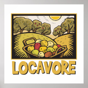 Poster Locavore Slow Food