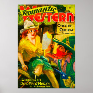 Poster L'Occident romantique — Autrefois un hors-la-loi