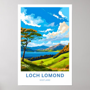 Poster Loch Lomond Scotland