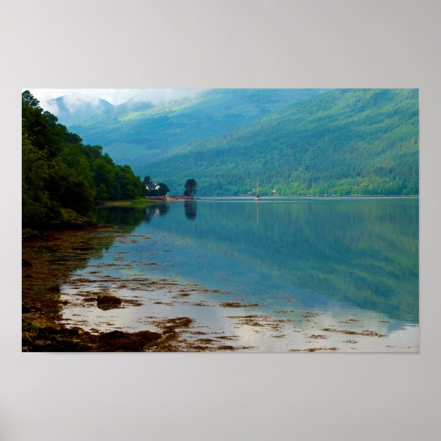 Poster Loch Long, Arrochar, Ecosse (Devant)