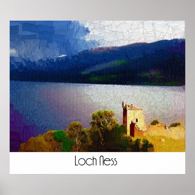 Poster Loch Ness (Devant)