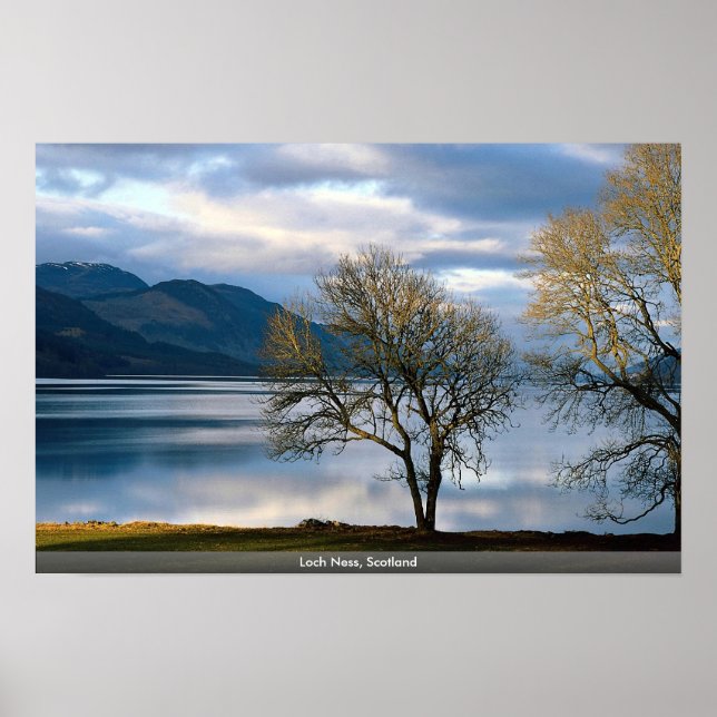 Poster Loch Ness, Écosse (Devant)