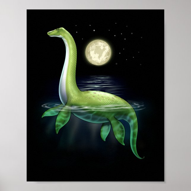 Poster Loch Ness Monster (Devant)