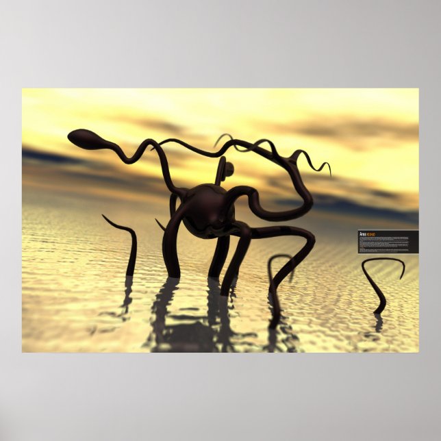 Poster Loch Ness Monster ! (monstre d'eau) (Devant)