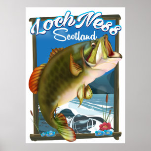 Poster Loch Ness Scotland
