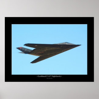 Poster Lockheed F-117 Nighthawk