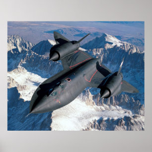 Poster Lockheed SR-71 Blackbird