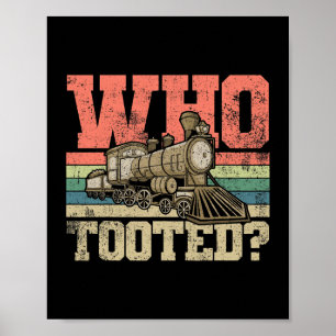 Poster Locomotive ferroviaire