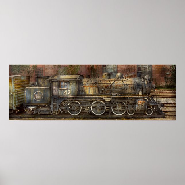 Poster Locomotive - Notre vieille entreprise familiale (Devant)