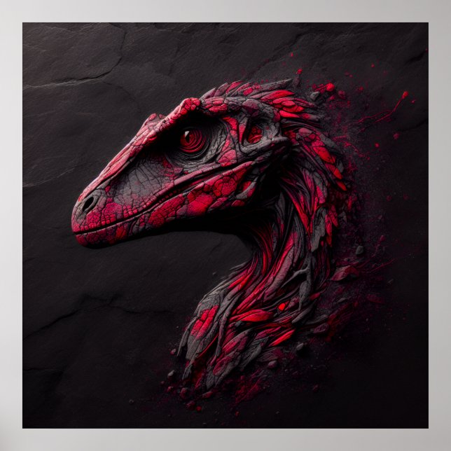 Poster L'Ode à la préhistoire - Le génie de l'IA (Devant)