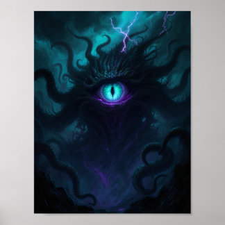 Poster L'oeil de l'abîme
