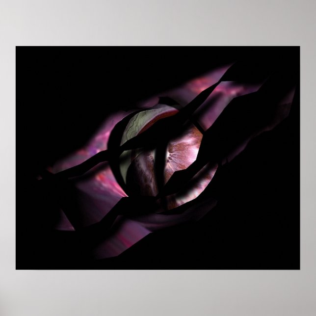 Poster L'oeil du dragon s'écroule (Devant)