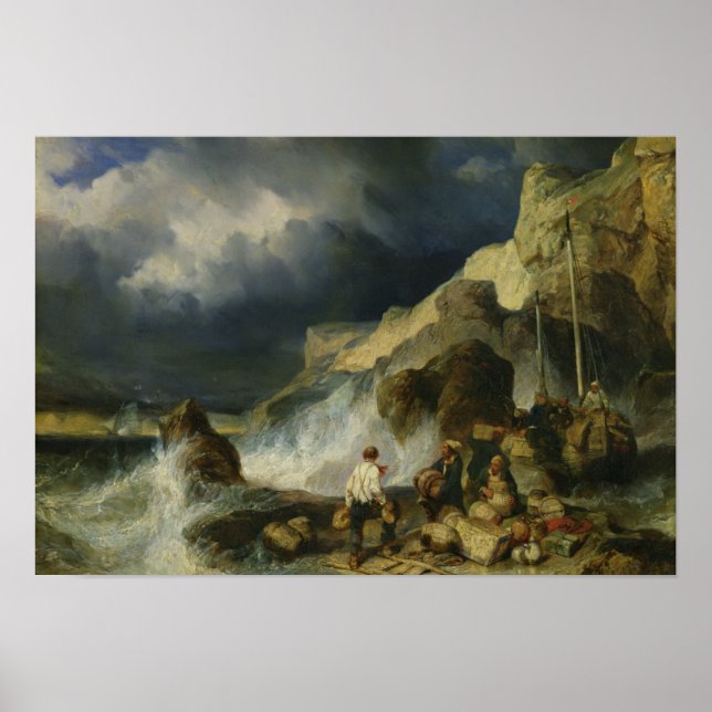 Poster L'offensive des passeurs, vers 1837 (Devant)