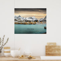 Lofoten, Norvège Photographie pittoresque