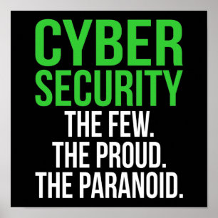 Poster Logiciel informatique informatique Cyber Sécurité