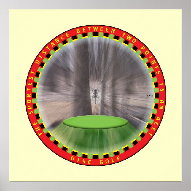 Poster Logique de golf sur disque n°2 (Devant)