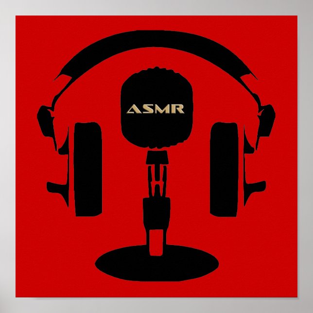 Poster Logo ASMR (Devant)