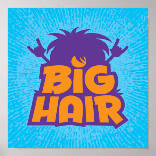 Poster Logo Big Hair Band