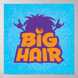 Poster Logo Big Hair Band