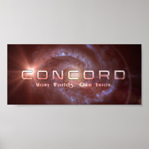 Poster Logo Concord (10x4.5)