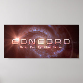 Poster Logo Concord (10x4.5)