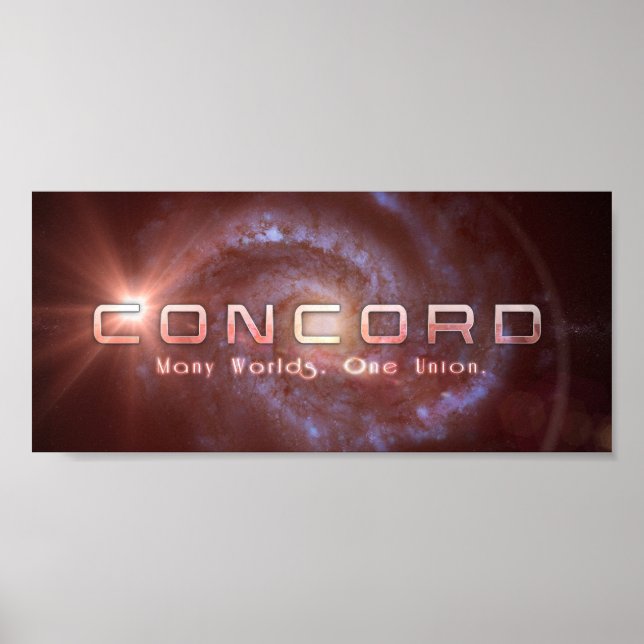 Poster Logo Concord (10x4.5) (Devant)