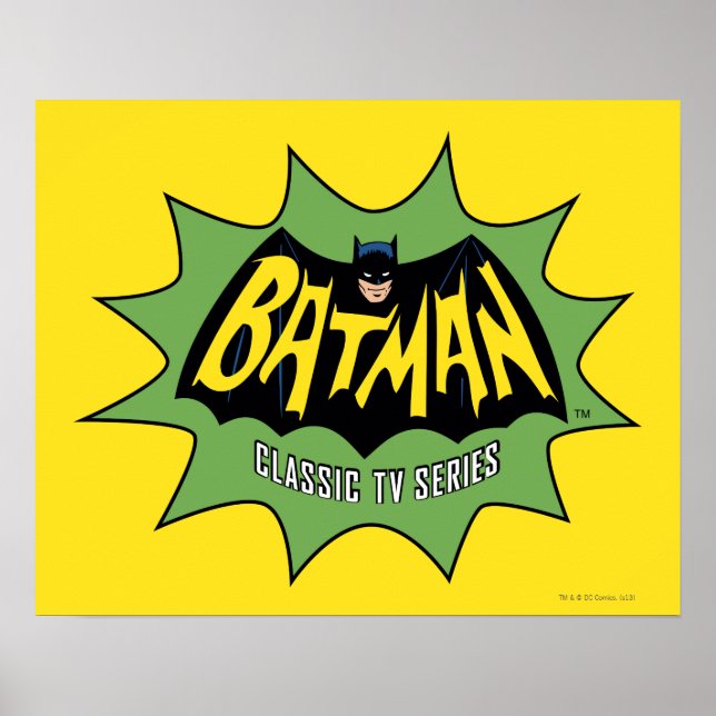 Poster Logo de Batman Classic TV Series (Devant)